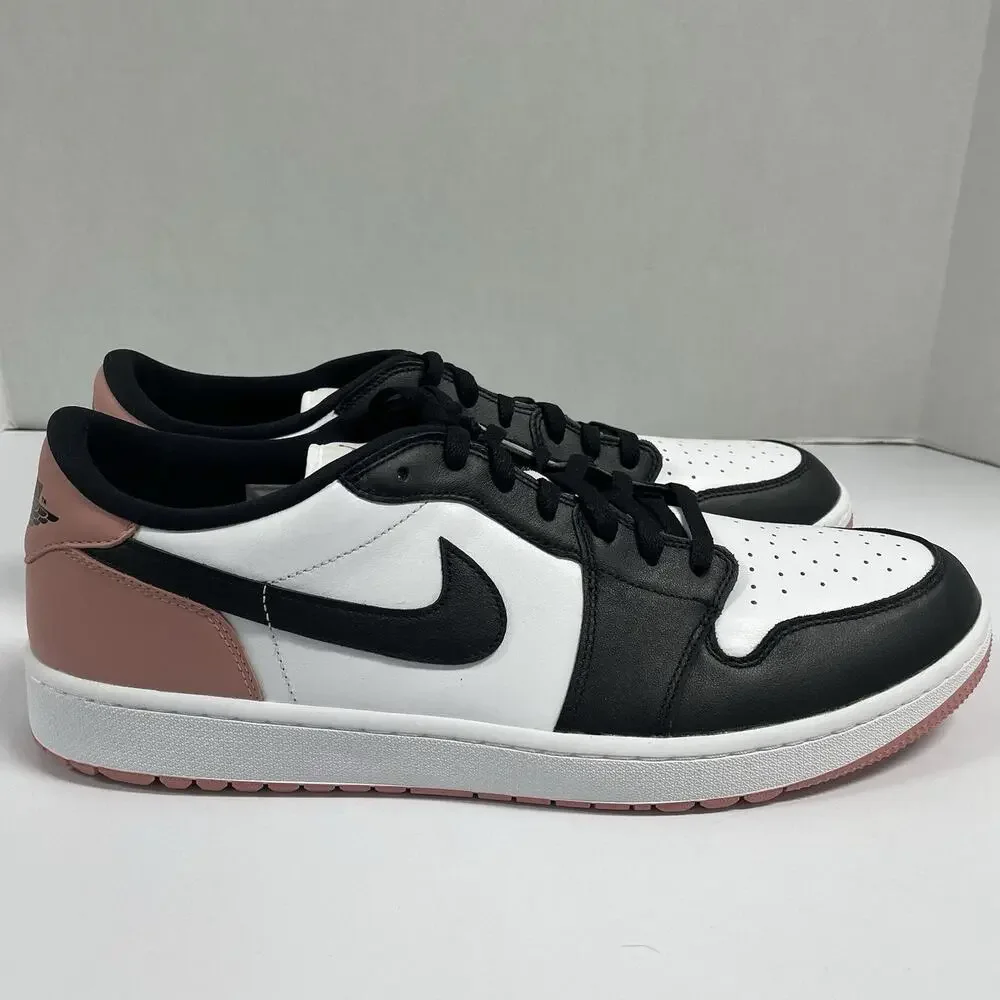 Air Jordan 1 Low Golf Rust Pink DD9315 106 Size 16 Sneaker Golf Cleats Low Top